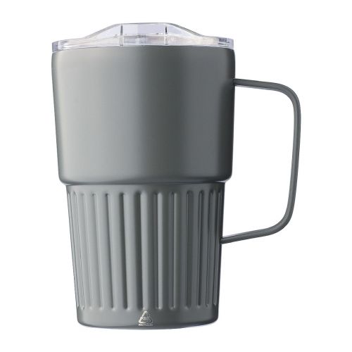 CALO - Tazza termica da viaggio in acciaio inox riciclato doppia parete 450 ml 