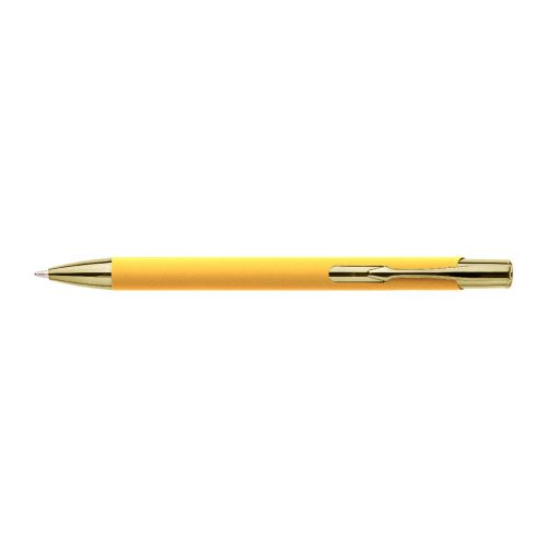 ANISA - Penna a sfera alluminio riciclato con rivestimento gommato 