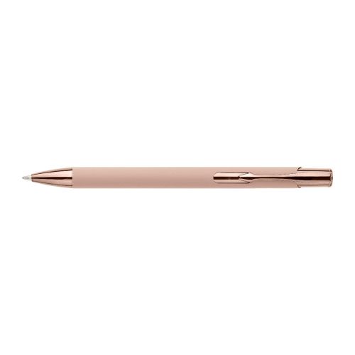 ANISA - Penna a sfera alluminio riciclato con rivestimento gommato 