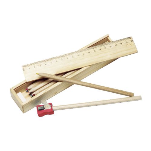 CARMELITA - Set scuola in legno 