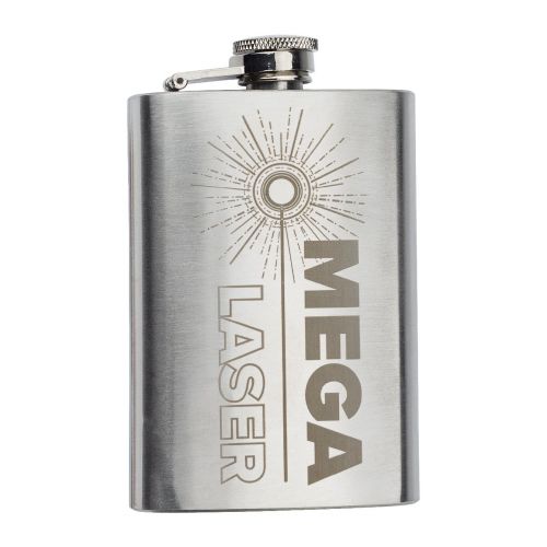 INGRID - Fiaschetta in acciaio inox, capacità 100 ml 