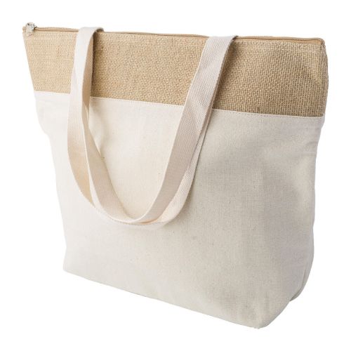 RANDY - Borsa termica, in juta e cotone 220 g/m² 