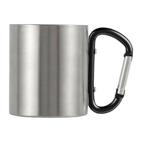 NELLA - Tazza da viaggio in acciaio inox capacità 185 ml 