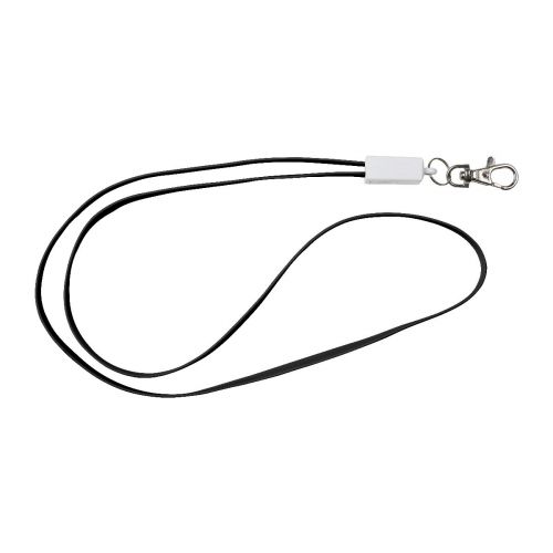 MARGUERITE - Lanyard TPE per la ricarica, in PVC 