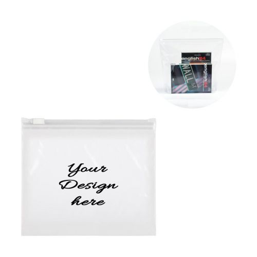 POUCH L - busta con cursore grande