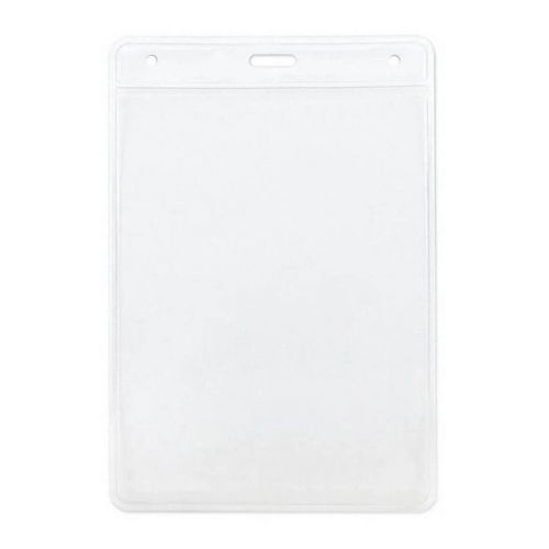BADGE VM - bustine porta badge verticali in PVC
