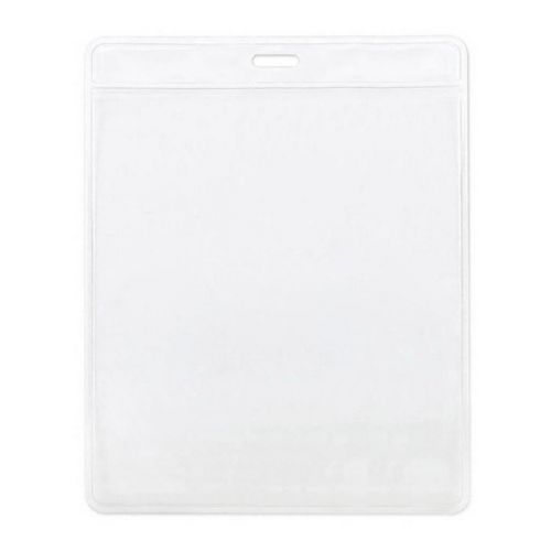BADGE VS - bustine porta badge verticali in PVC