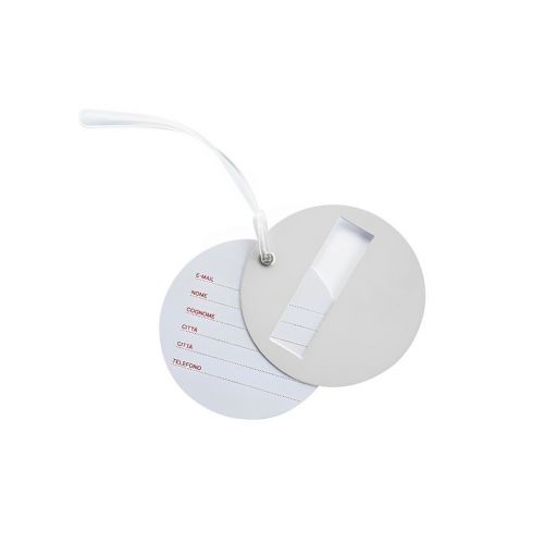 TRAVELGO ROUND - cartellino valigia tondo