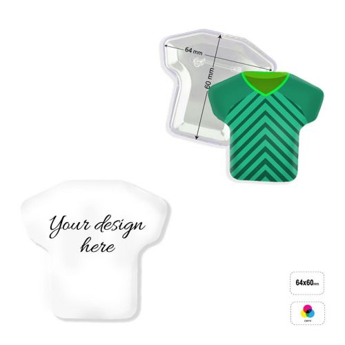 PIN T-SHIRT 60 - spilla a forma di T-shirt