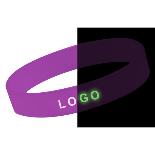 WRIST SHINEY - braccialetti logo fluo in silicone