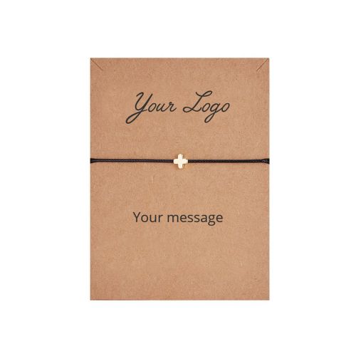 MAKE A WISH - braccialetti croce