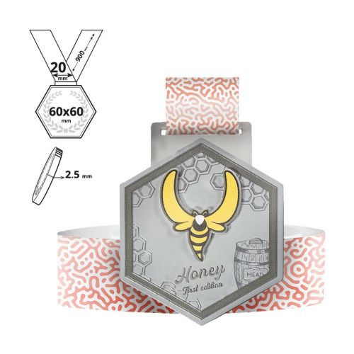 SAPPORO - medaglia in acciaio 2,5mm
