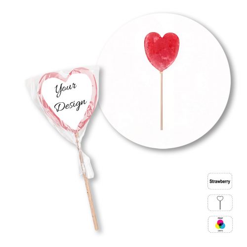 LOGO POP - lecca lecca a forma di cuore
