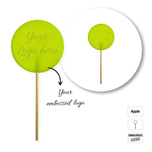 ROUND LOGOPOP - lecca lecca tondo alla frutta