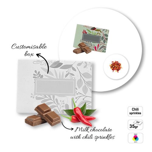 MINI MODERN BAND - barretta di cioccolato al latte con topping