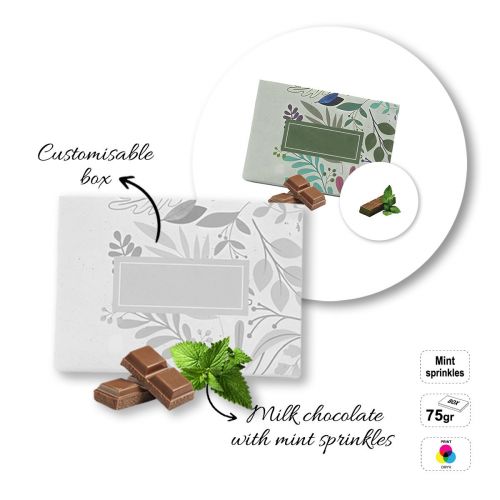 MODERN BAND - barretta di cioccolato al latte con topping