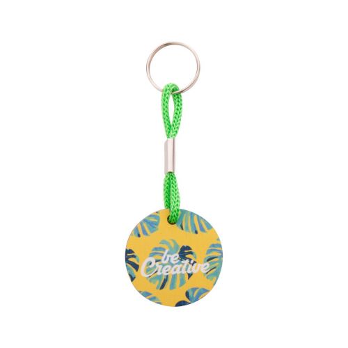 WOODY PLUS A - Portachiavi personalizzabile