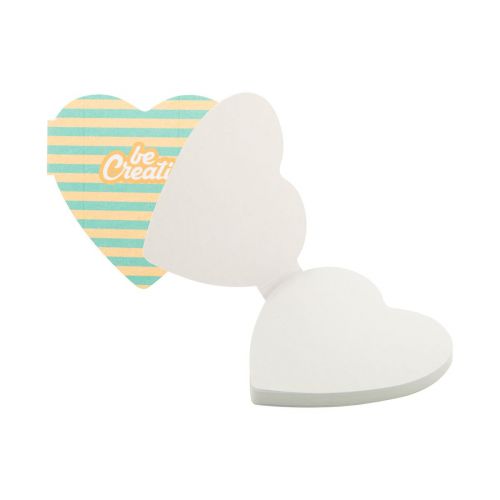 CREASTICK SEED HEART - Blocco appunti personalizzabile con fogli adesivi