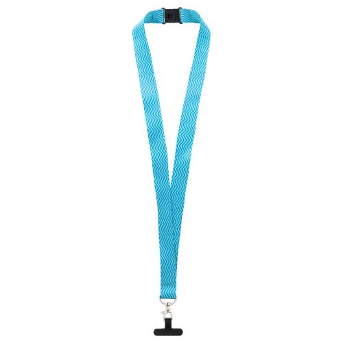SUBYARD MOBILE SLIM SAFE - Lanyard in rpet personalizzabile con porta cellulare