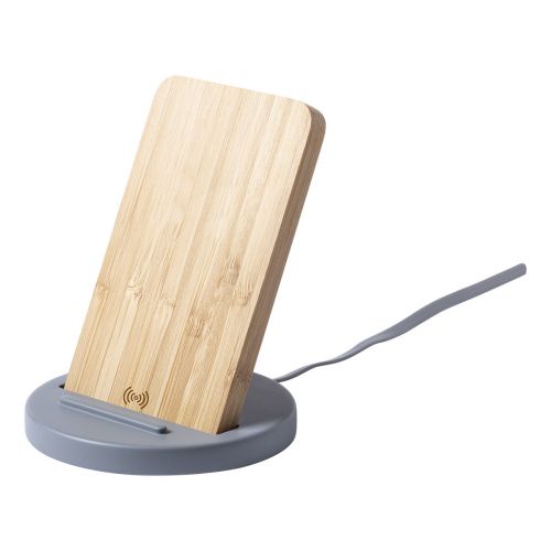 CHEMEK - Caricabatterie wireless con supporto per cellulare