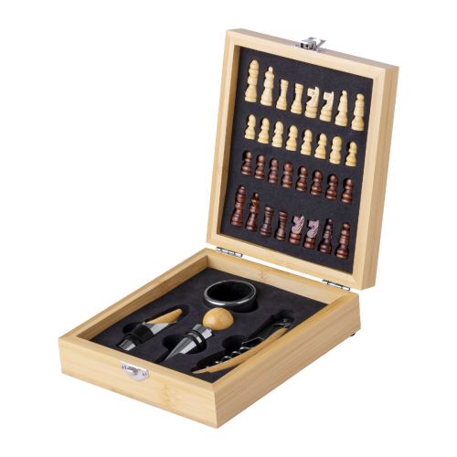 KASPAR - Set da vino con scacchi