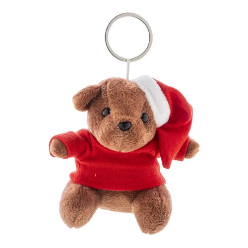 JULNALLE - Portachiavi natalizio con orsetto in peluche