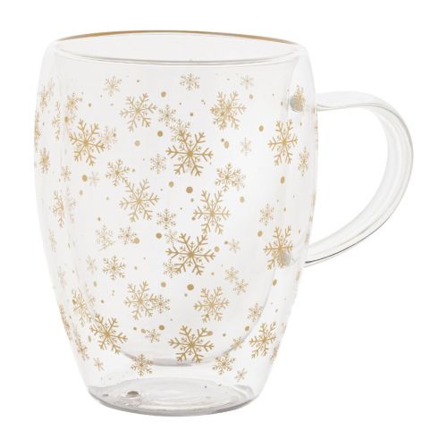 SNOSTRO - Mug natalizio in vetro borosilicato
