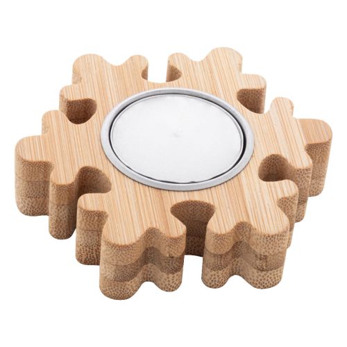 ROGNAN - Porta tea light natalizio, fiocco di neve