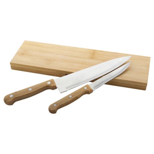 SANJO - Set coltelli con manici in bambù