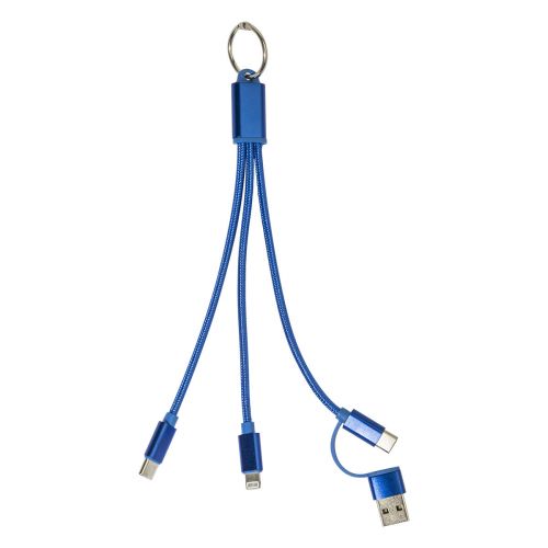 RAFOB - Portachiavi con cavo di ricarica usb