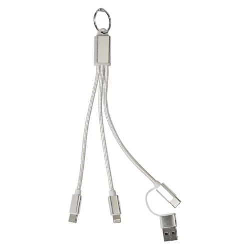 RAFOB - Portachiavi con cavo di ricarica usb