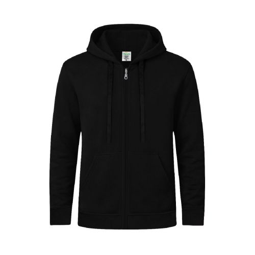 SWZ280 - Felpa con Cappuccio Adulto + Zip "keya"