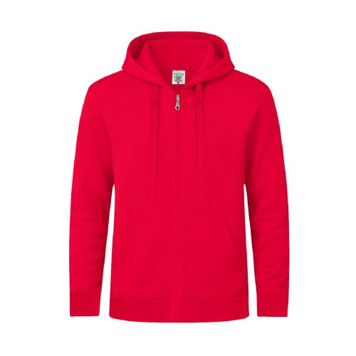 SWZ280 - Felpa con Cappuccio Adulto + Zip "keya"