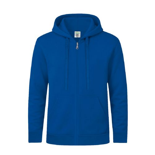 SWZ280 - Felpa con Cappuccio Adulto + Zip "keya"