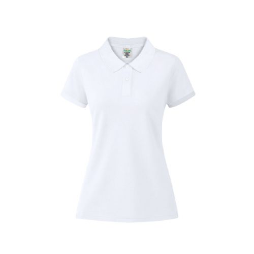 WPS180 - Polo Donna Bianco "keya"
