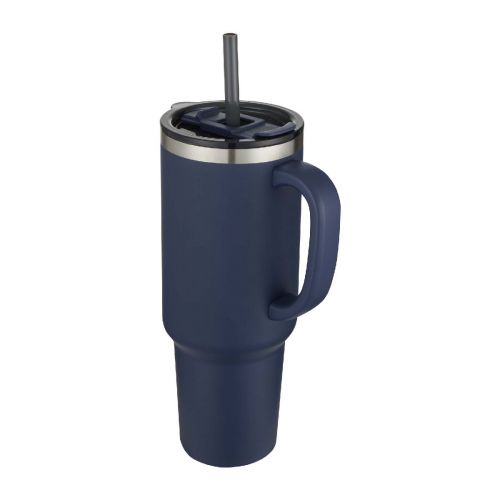 SYDNEY - Tazza con isolamento sottovuoto in rame a doppia parete certificata RCS con cannuccia da 1200 ml 