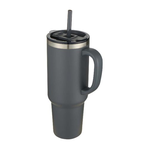 SYDNEY - Tazza con isolamento sottovuoto in rame a doppia parete certificata RCS con cannuccia da 1200 ml 