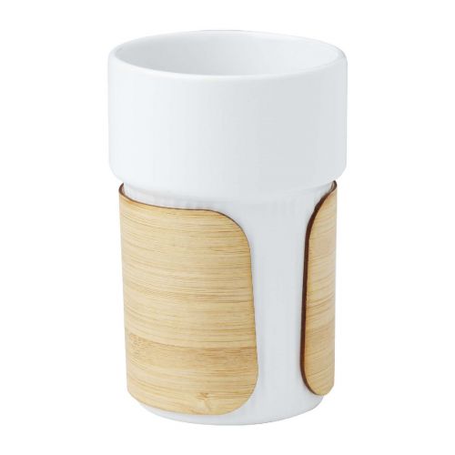 FIKA - Bicchiere con custodia in bambù da 340 ml 
