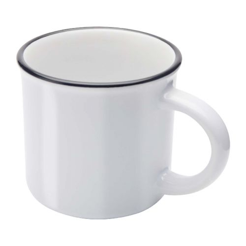 BARI - Tazza in ceramica da 240 ml con finitura lucida