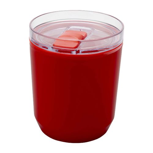 HUDSON - Bicchiere a doppia parete in plastica riciclata da 180 ml 