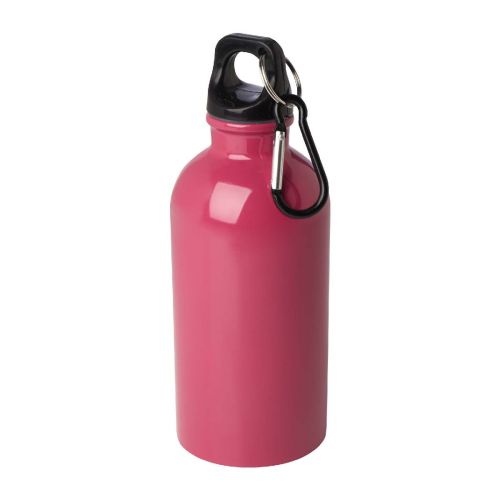 OREGON - Borraccia da 400 ml in acciaio inossidabile certificato RCS a parete singola con moschettone 