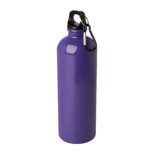 OREGON - Borraccia da 750 ml in acciaio inossidabile certificato RCS a parete singola con moschettone 