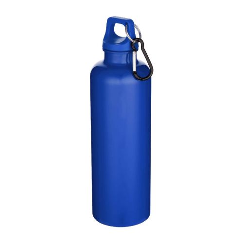 OREGON - Borraccia in plastica riciclata RCS in tinta unita con moschettone da 750 ml