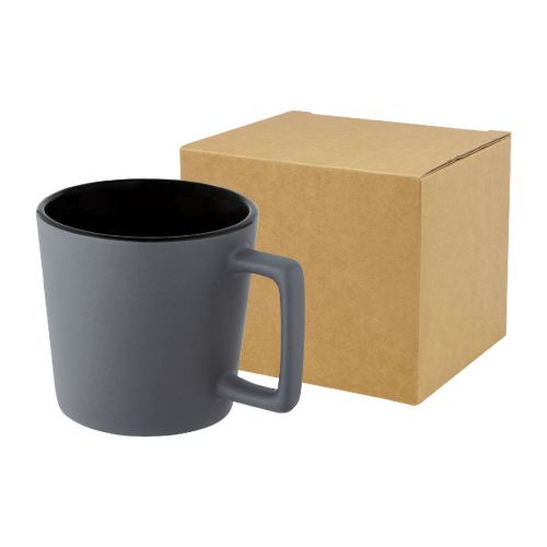 CALI - Tazza in ceramica da 370 ml con finitura opaca 