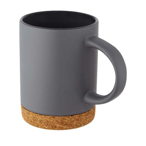 NEIVA - Tazza in ceramica da 425 ml con base in sughero 