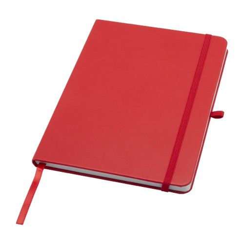 TEAK - Blocco note formato A5 con copertina rigida in materiale riciclato e pagine a righe 