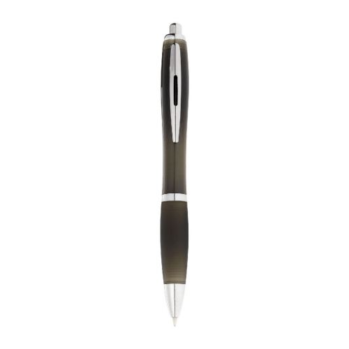 NASH - Penna a sfera con fusto colorato e impugnatura nera