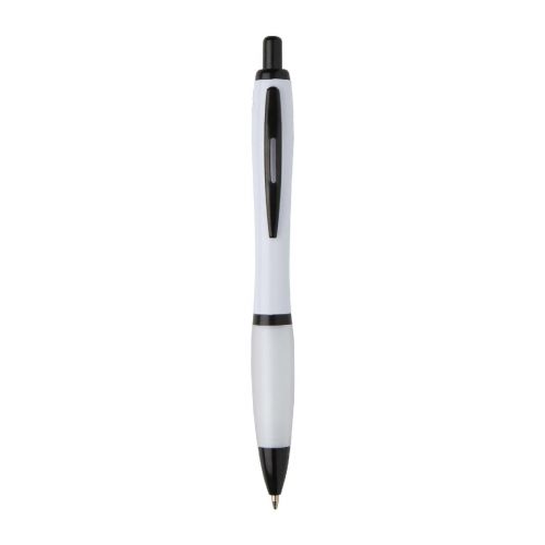 NASH - Penna a sfera in plastica riciclata con finiture nere 