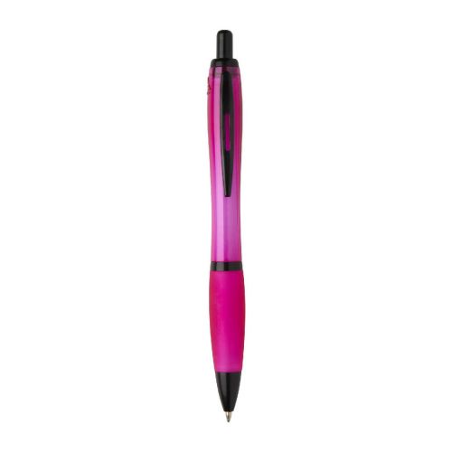 NASH - Penna a sfera in plastica riciclata con finiture nere 