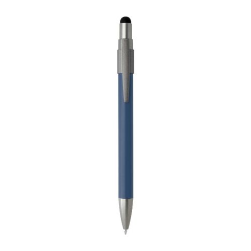 RILL - Penna a sfera in materiale riciclato certificato RCS con stilo e rotella antistress 